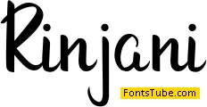 Rinjani Font