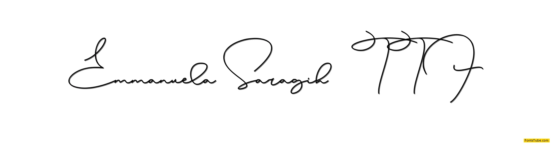 Emmanuela Saragih Font Family