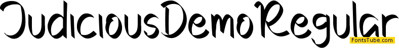 Judicious Demo Font