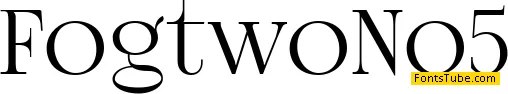 FogtwoNo5 Font
