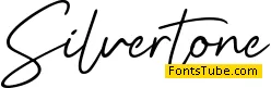 Silvertone Font