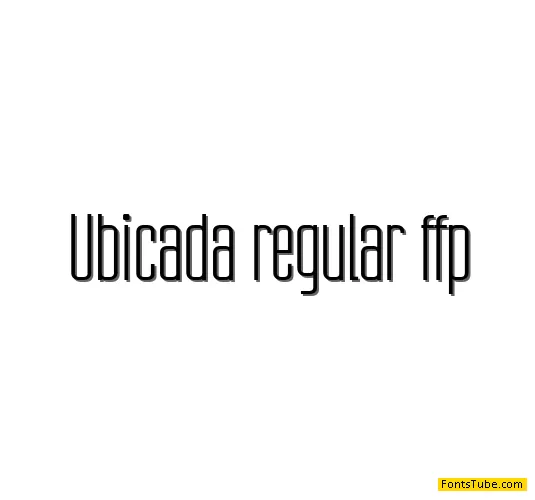 Ubicada Font Family
