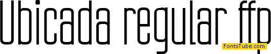 Ubicada Font Family