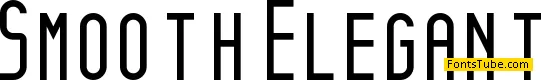 Smooth Elegant Font