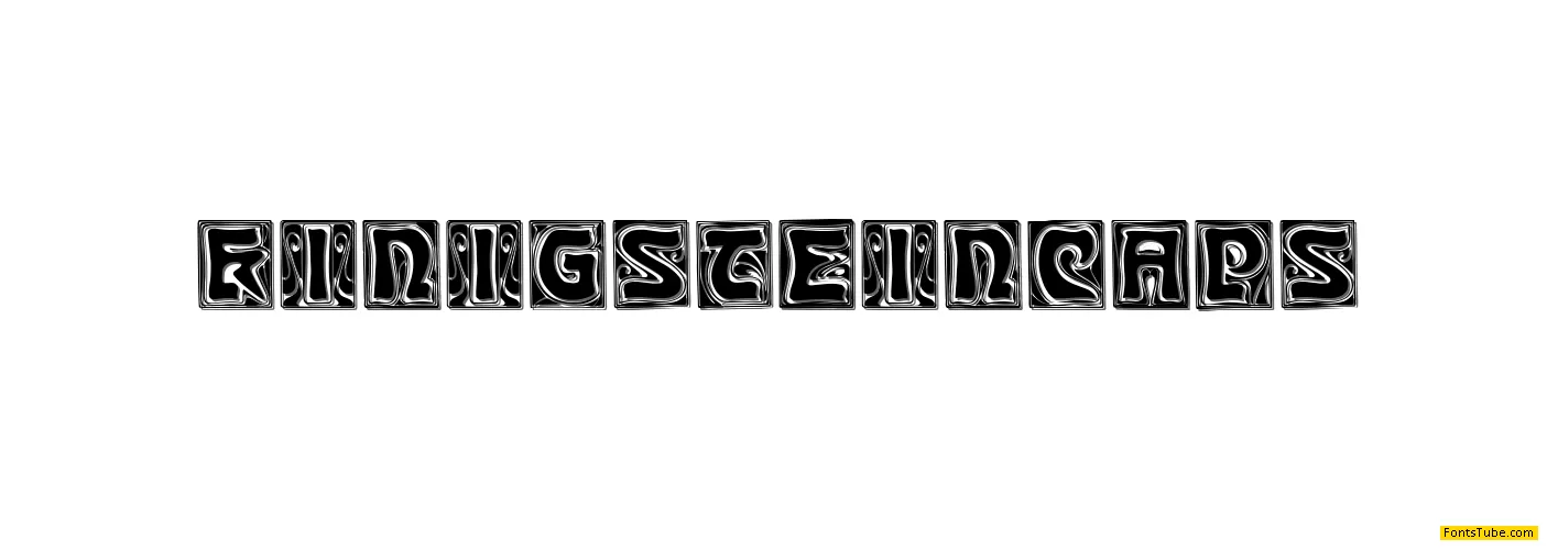 Kinigstein Caps Font
