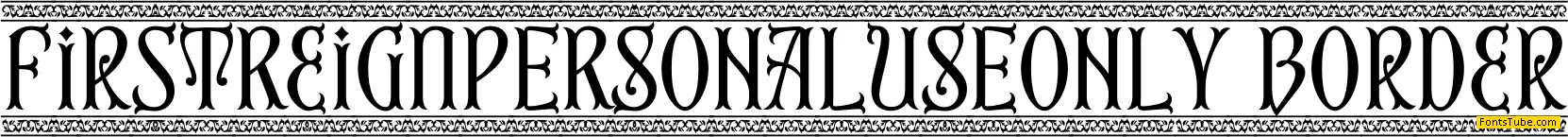 First Reign