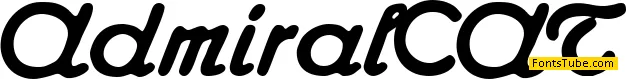 Admiral CAT Font