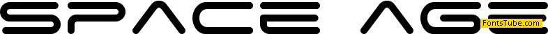 Space Age Font Family
