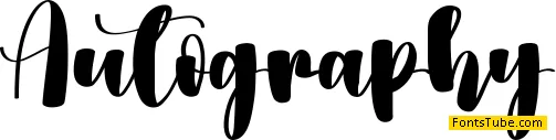 Autography Font