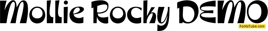 Mollie Rocky DEMO Font