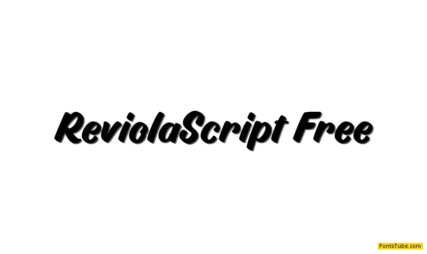 Reviola Script Font