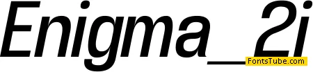 Enigmatic Font Family