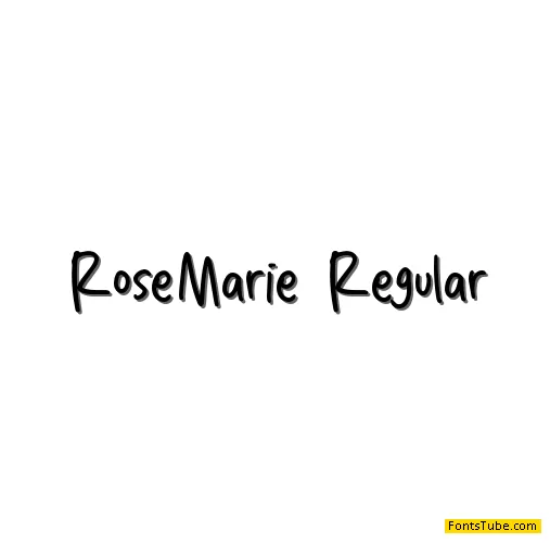 RosÃ© Marie