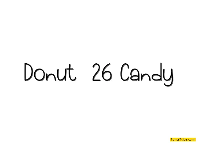 Donut & Candy