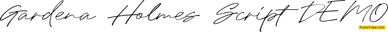 Gardena Holmes Script