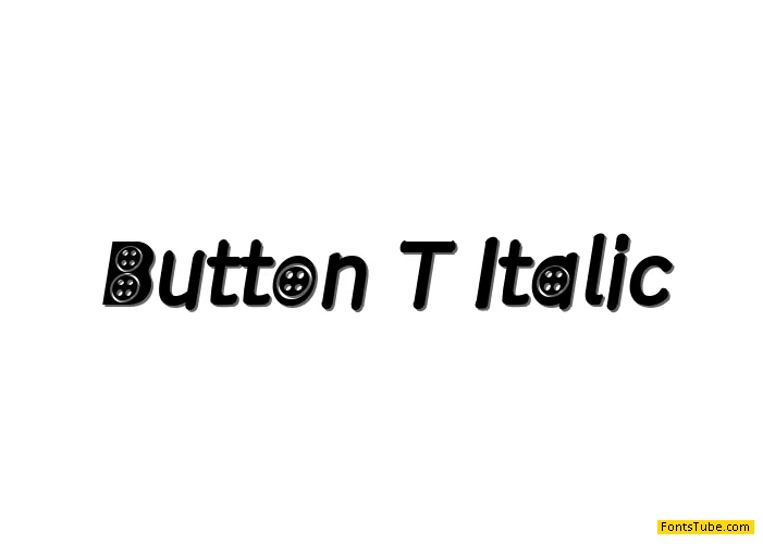 Button T. Font Family
