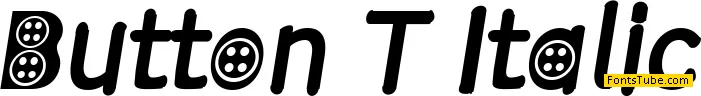 Button T. Font Family