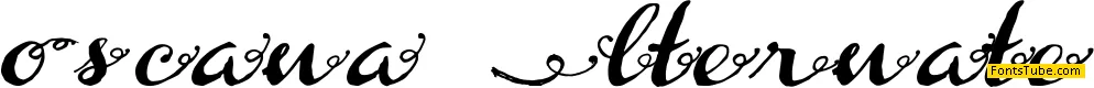 Toscana Script Font Family