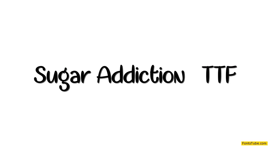 Sugar Addiction Font