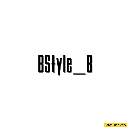 BStyle Font Family