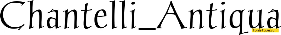Chantelli Antiqua Font