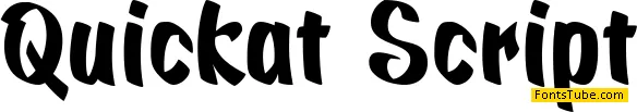 Quickat Font