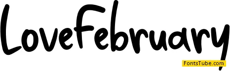Love February Font