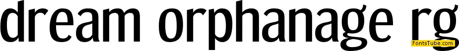 Dream Orphanage Font