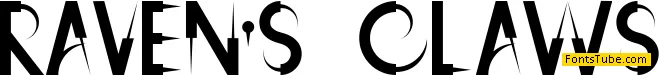 Raven's Claws Font