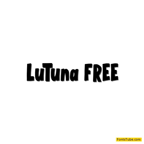 LuTuna FREE Font