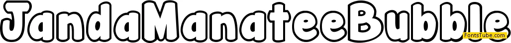 Janda Manatee Font Family