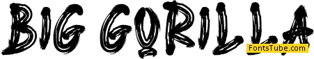 BIG GORILLA Font