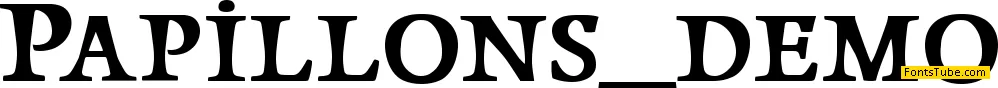 Papillons Font Family