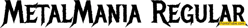Metal Mania Font