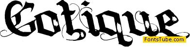 Gotique Font