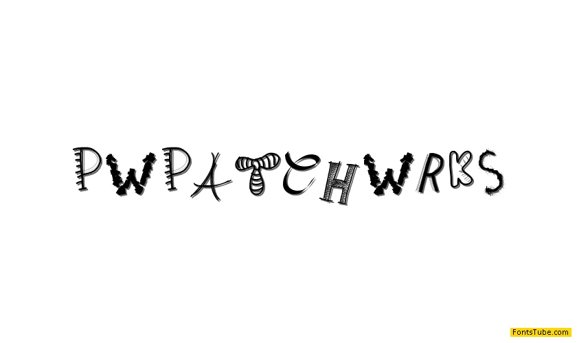 PWPatchwrks Font