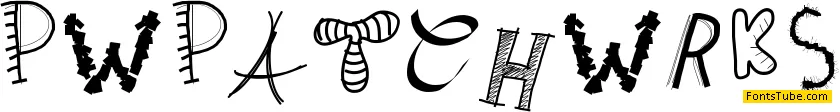 PWPatchwrks Font