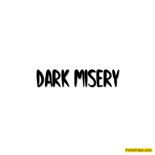 Dark Misery Font