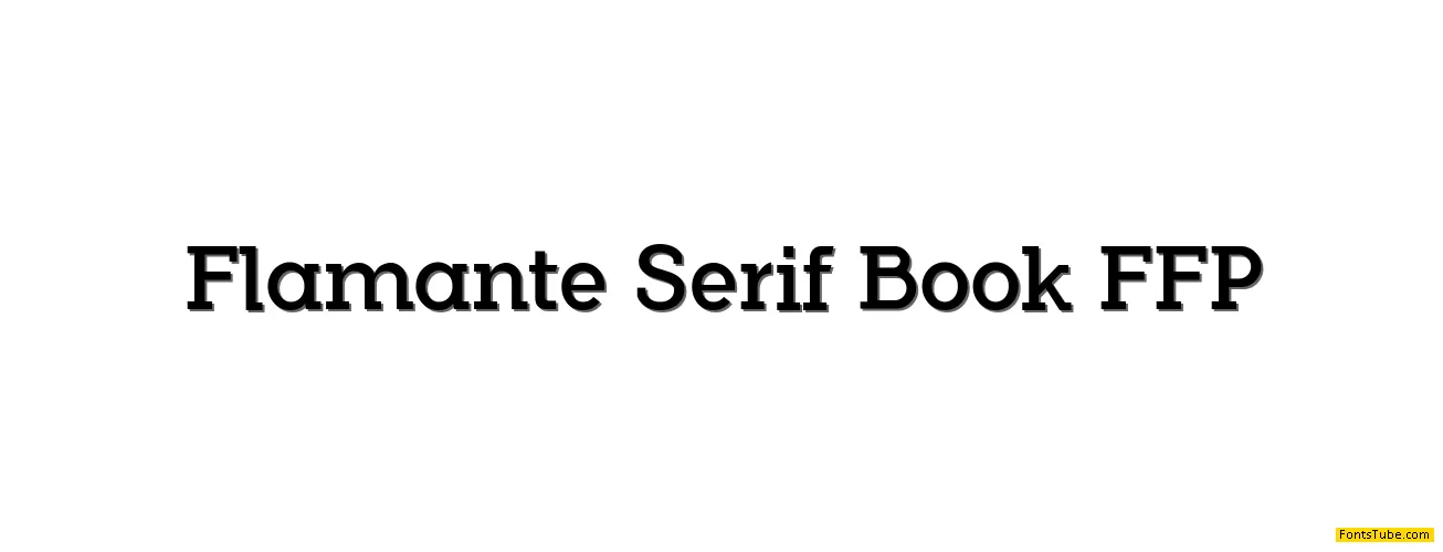 Flamante Serif Font Family