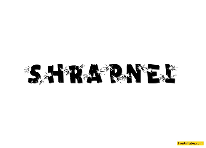 Shrapnel Font