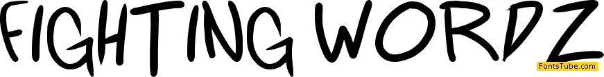 Fighting wordz Font Family
