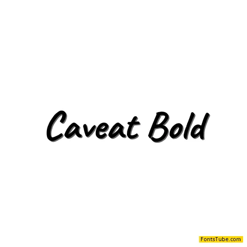 Caveat Font Family