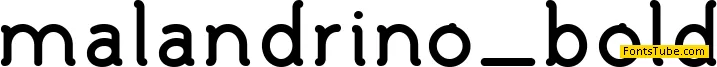Malandrino Font Family