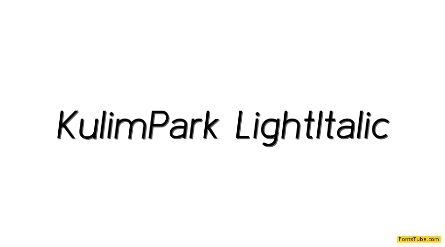 Kulim Park Font Family