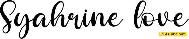 Syahrine Love