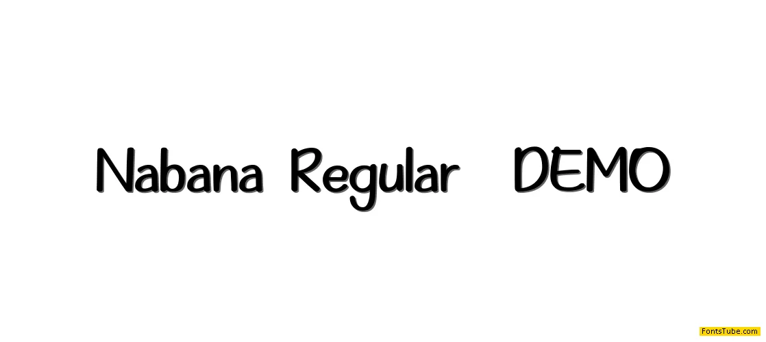 My Olivin (Nabana) Font
