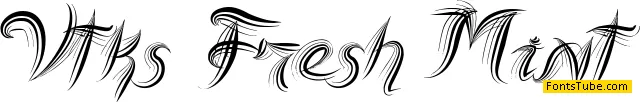 Vtks Fresh Mint Font