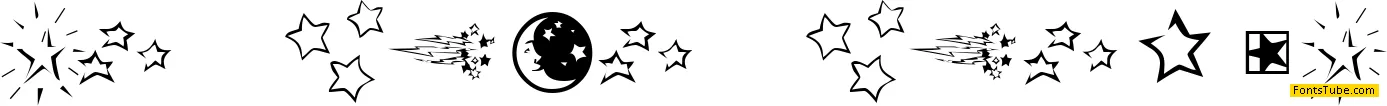 KR Star Struck Font