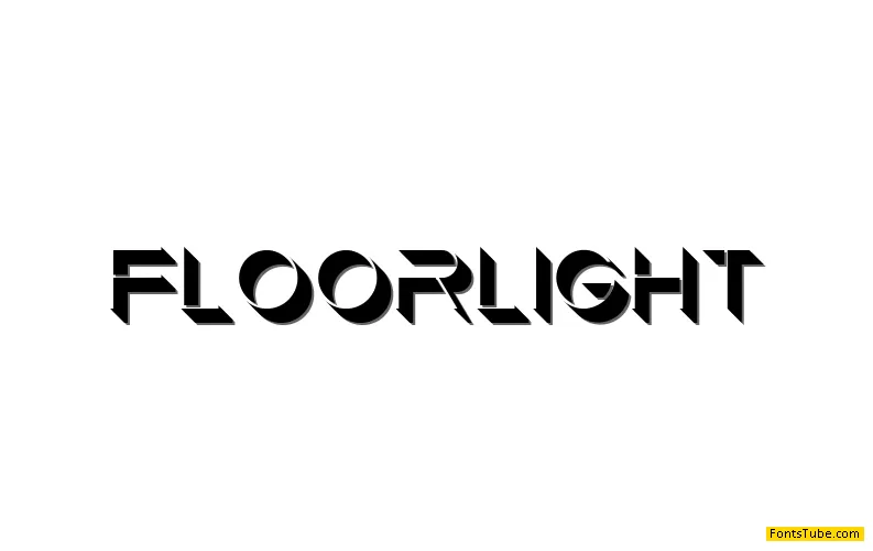 Floorlight Font
