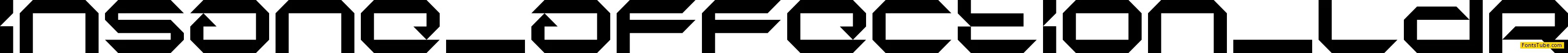 Affection LDR Font Family